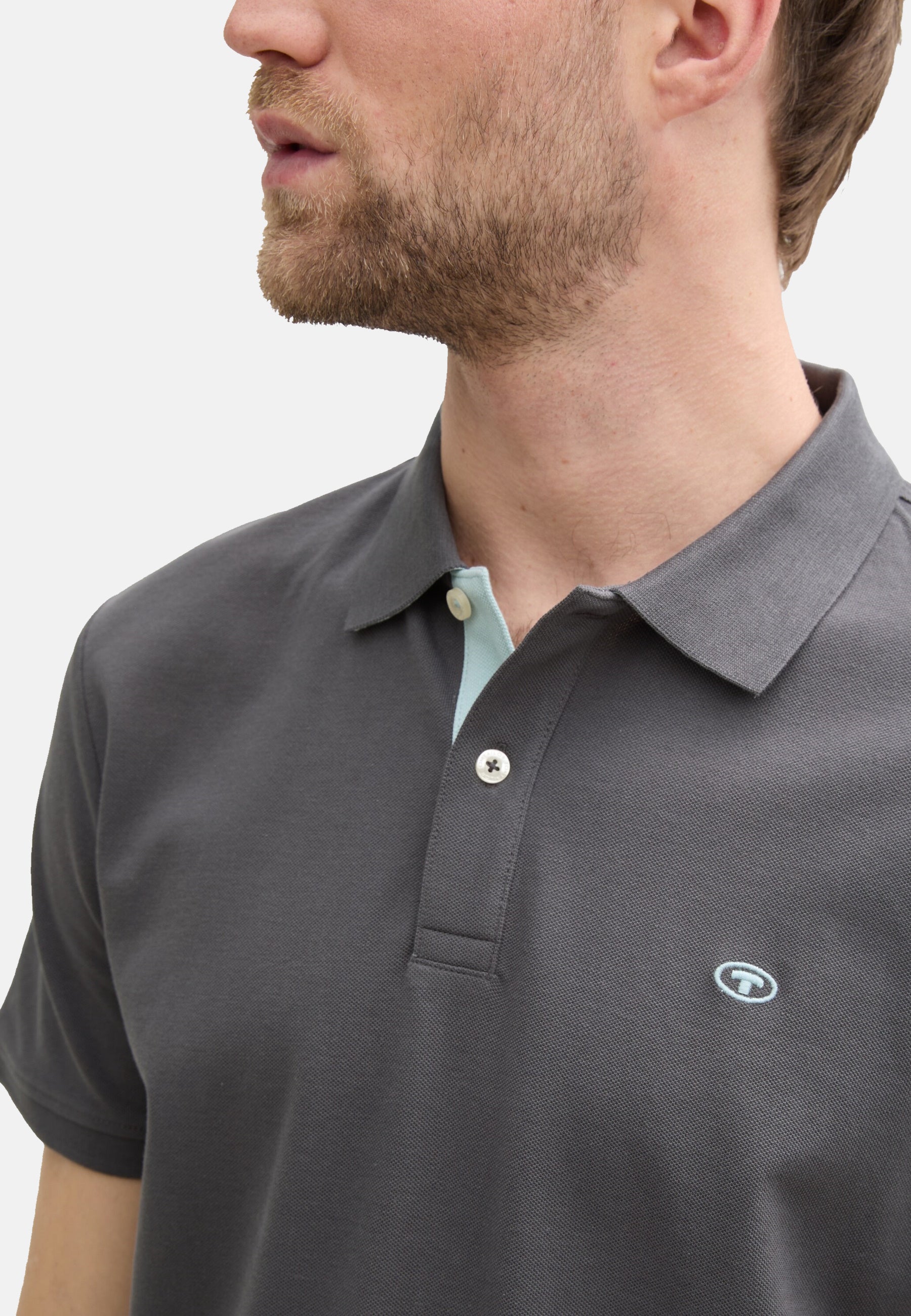 Tom Tailor Kurzarmshirt mit Polokragen