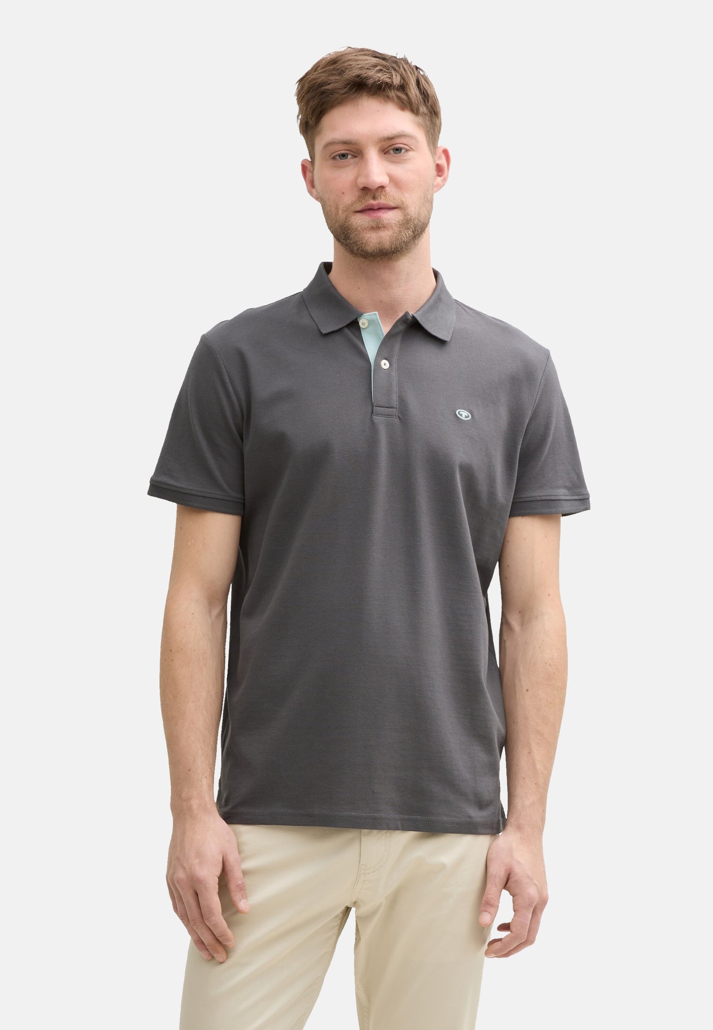 Tom Tailor Kurzarmshirt mit Polokragen