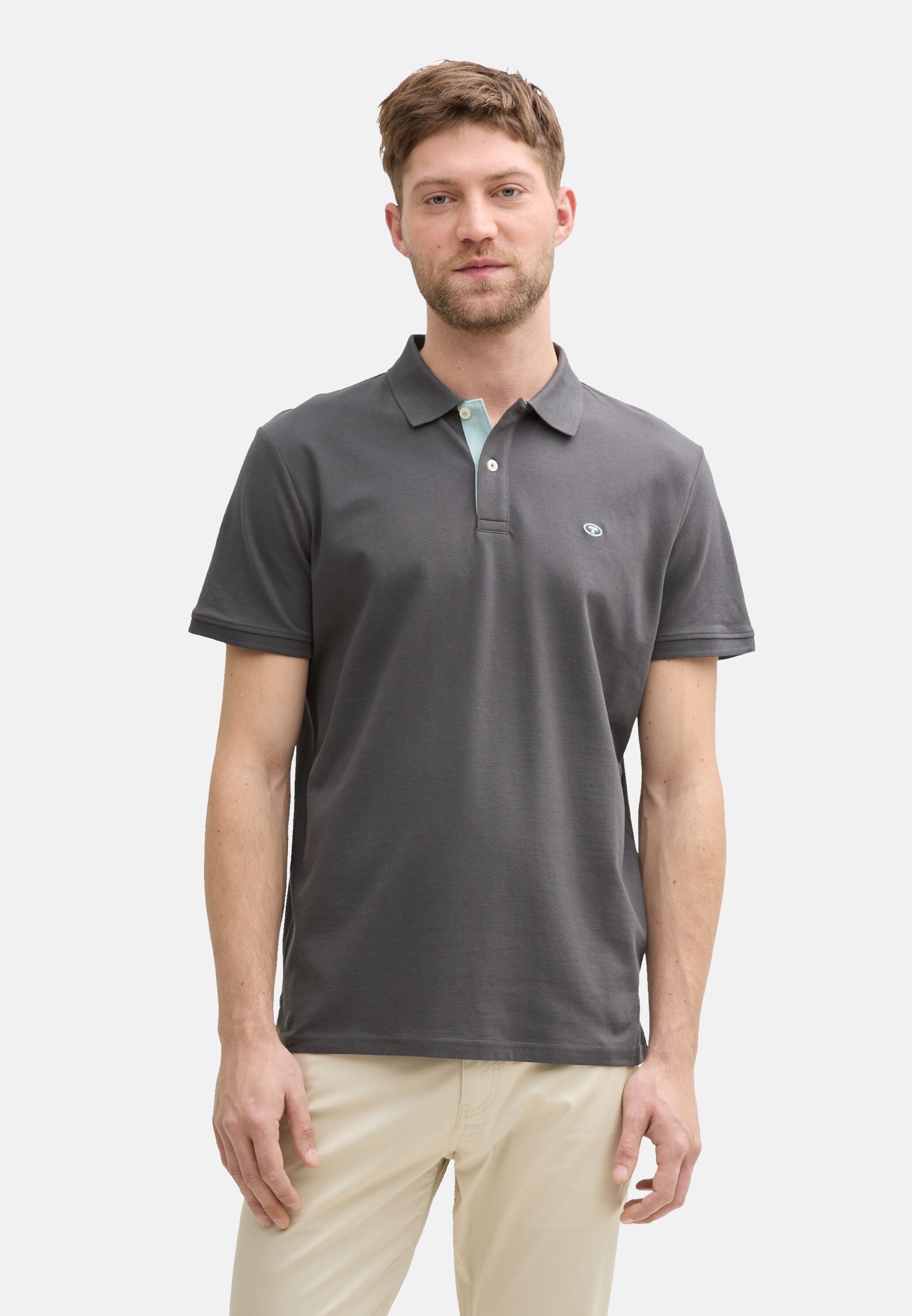 Tom Tailor Kurzarmshirt mit Polokragen