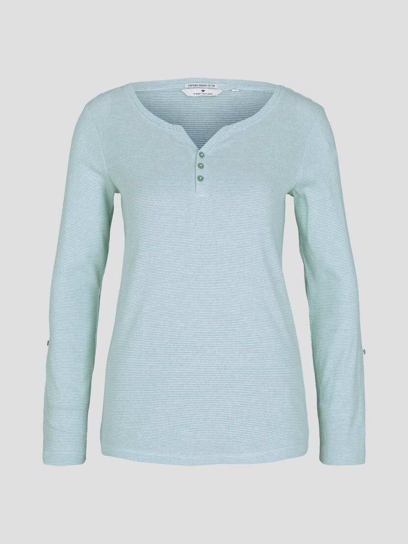 Tom Tailor Shirt gestreift mit langen Armen Longsleeve