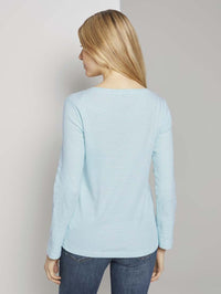 Tom Tailor Shirt gestreift mit langen Armen Longsleeve