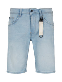 Tom Tailor Denim Male Shorts mit Gürtelschlaufen im 5-Pocket-Style