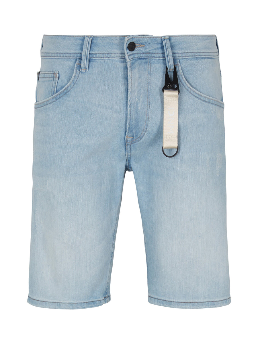Tom Tailor Denim Male Shorts mit Gürtelschlaufen im 5-Pocket-Style