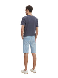 Tom Tailor Denim Male Shorts mit Gürtelschlaufen im 5-Pocket-Style