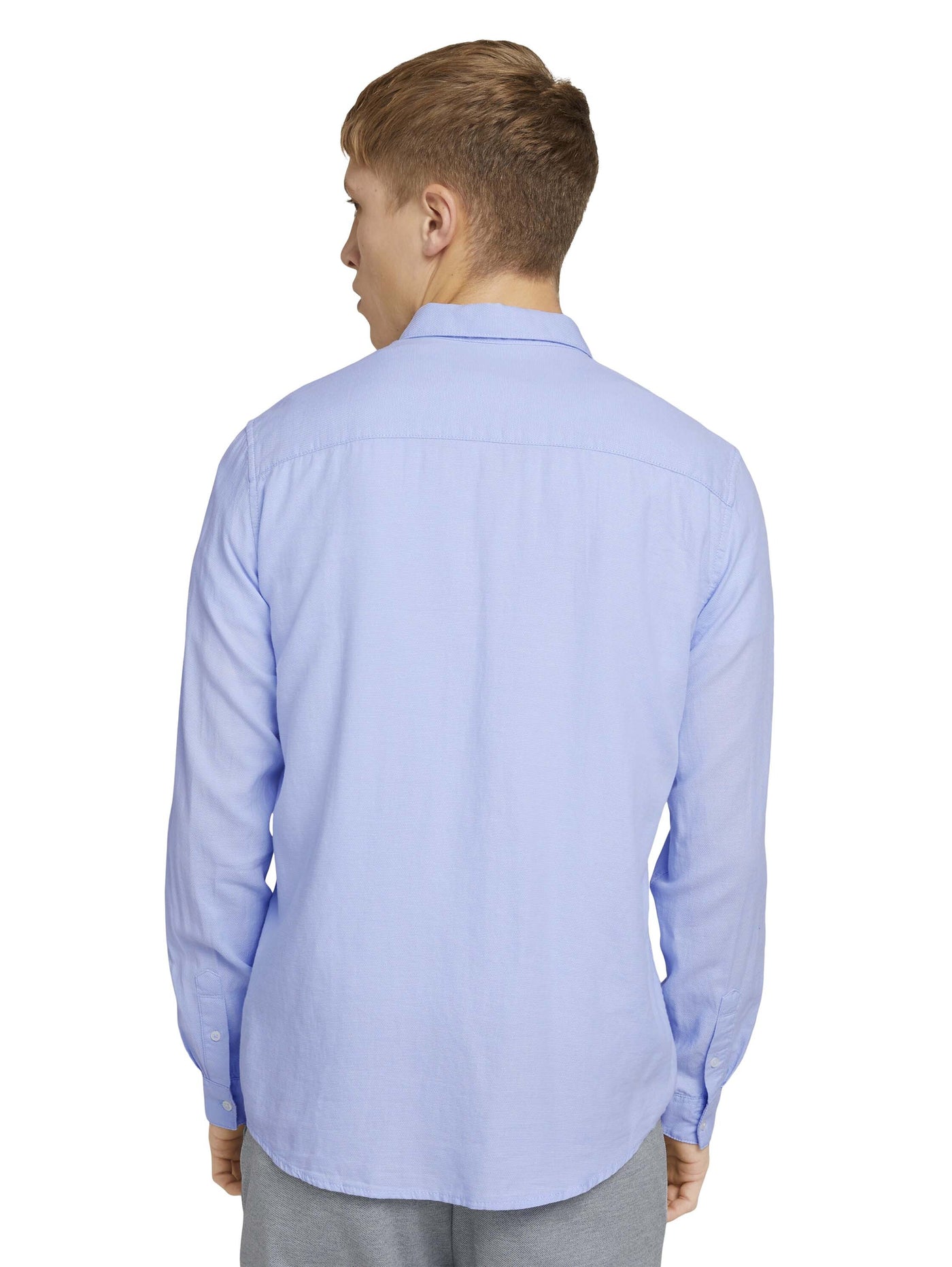 Tom Tailor Shirt fein strukturiert mit Bio Baumwolle