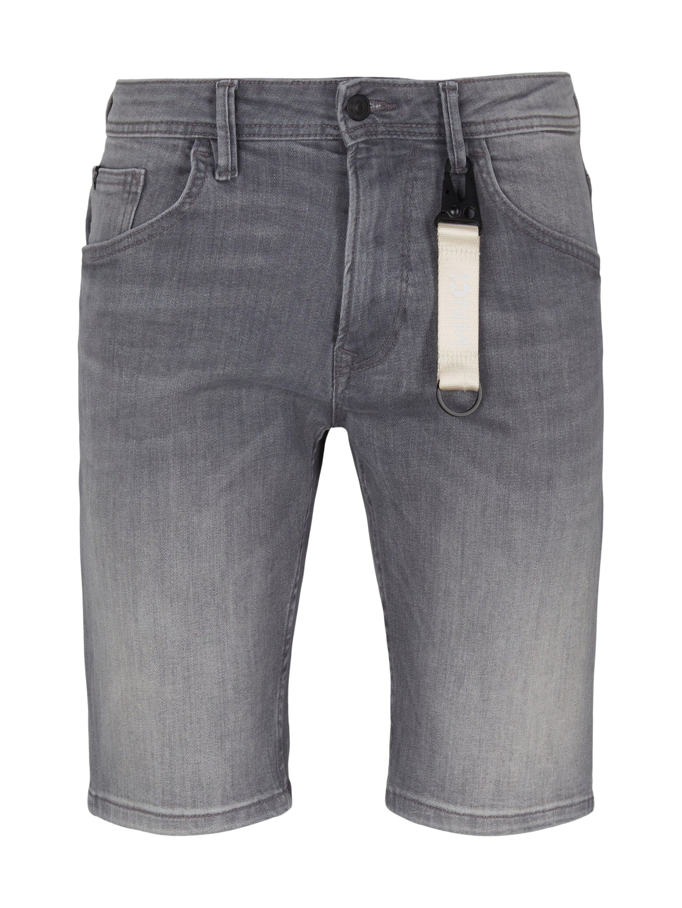 Tom Tailor Denim Male Shorts mit Gürtelschlaufen im 5-Pocket-Style