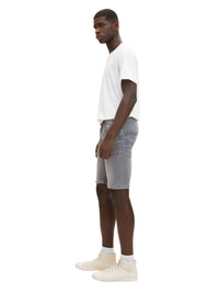 Tom Tailor Denim Male Shorts mit Gürtelschlaufen im 5-Pocket-Style
