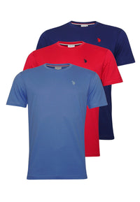 U.S. POLO 3 Pack Kurzarmshirt