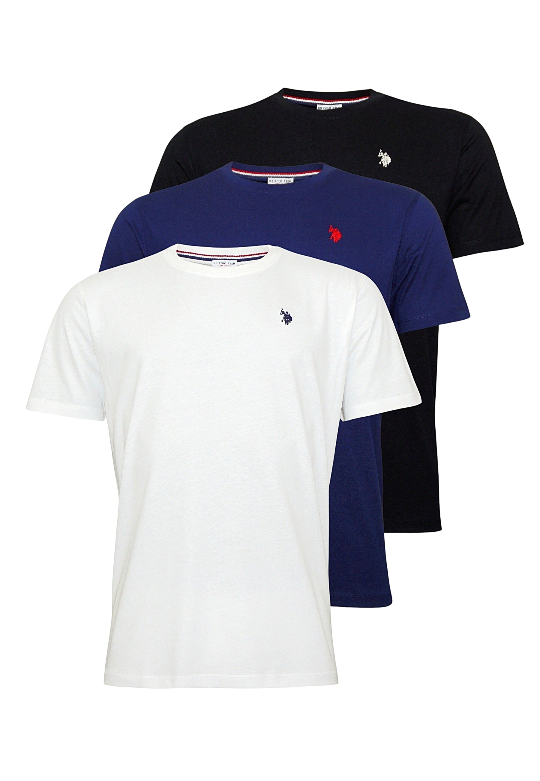 U.S. POLO 3 Pack Kurzarmshirt