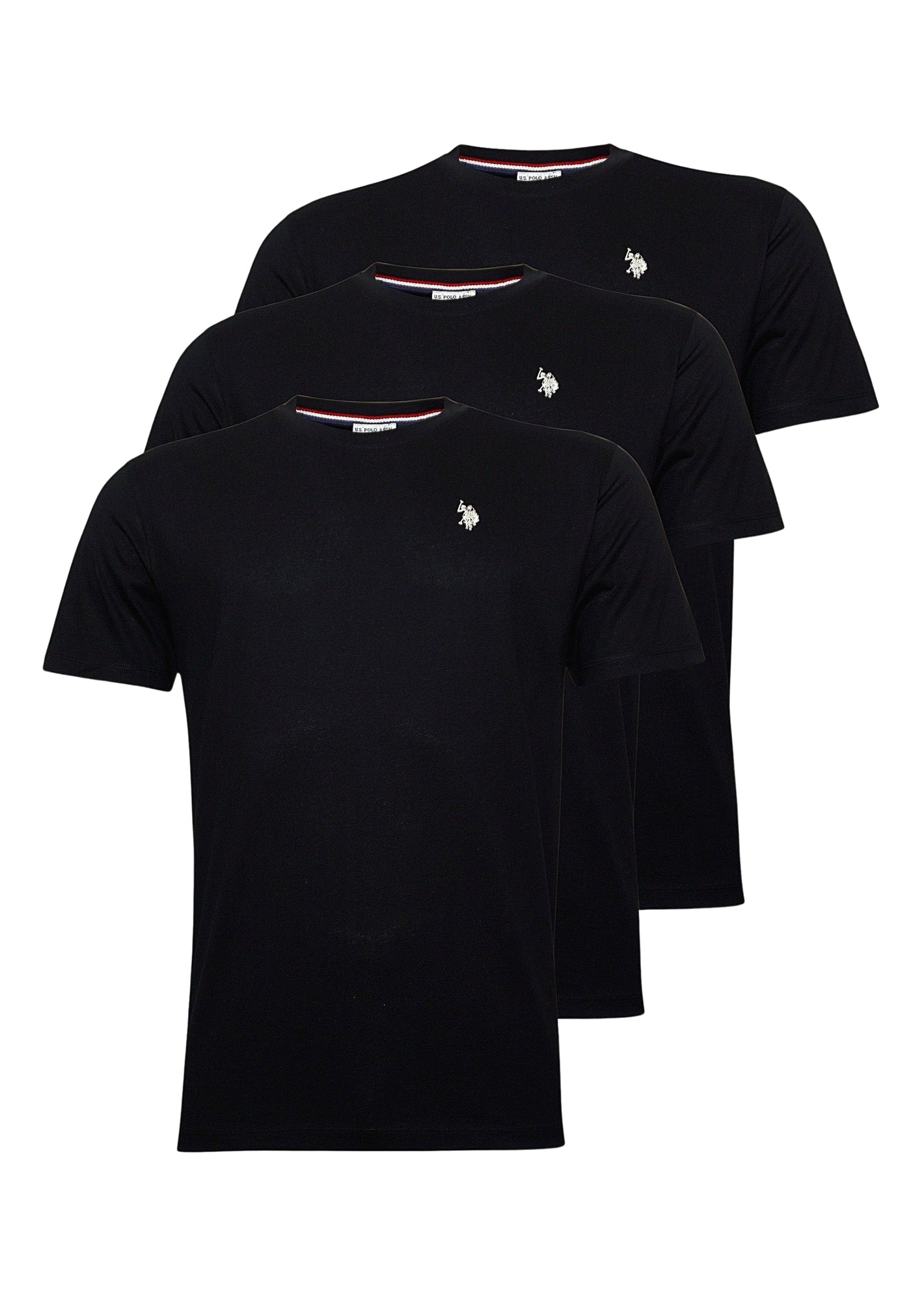 U.S. POLO 3 Pack Kurzarmshirt
