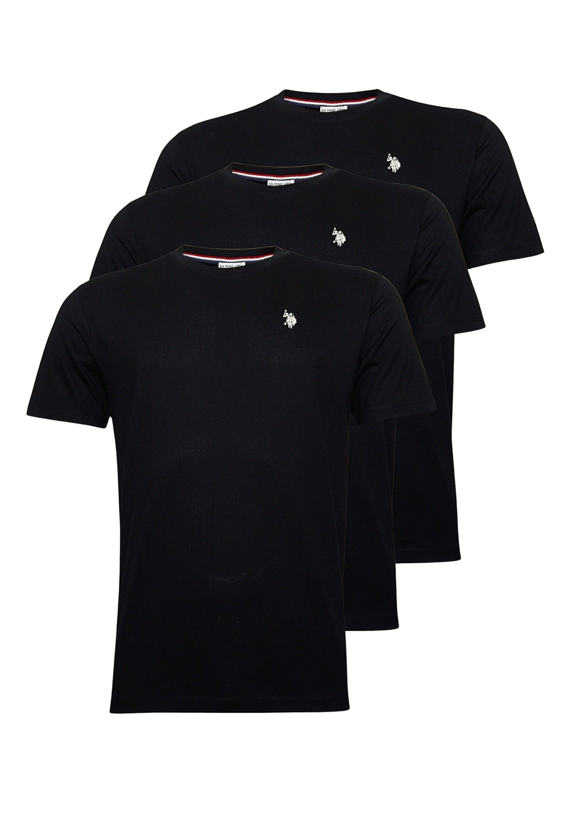 U.S. POLO 3 Pack Kurzarmshirt