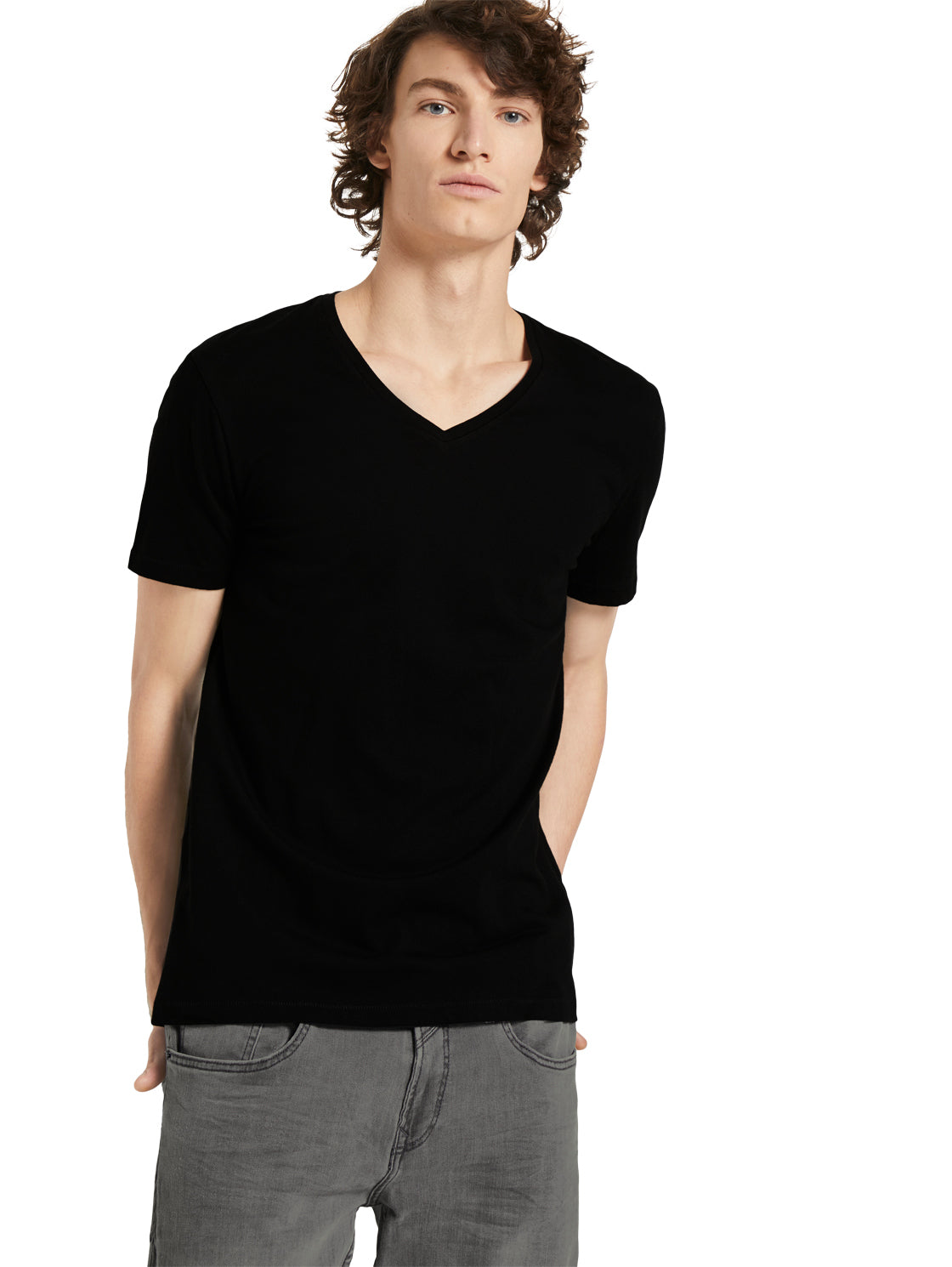 Tom Tailor 2 Pack Doppelpack Basic T-Shirt V-Neck