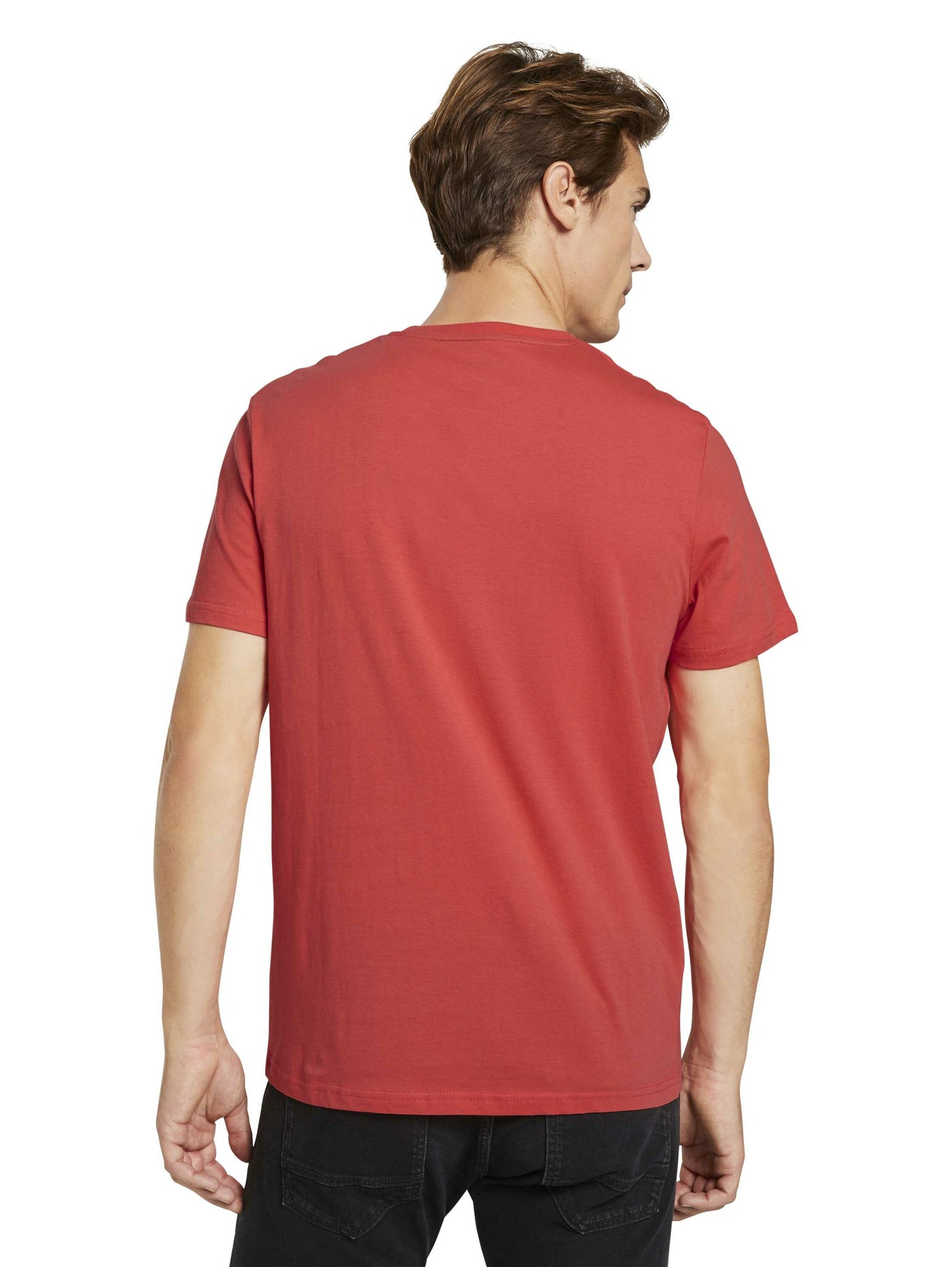 Tom Tailor T-Shirt mit Logo-Print R-Neck