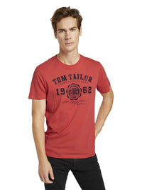 Tom Tailor T-Shirt mit Logo-Print R-Neck