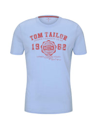 Tom Tailor T-Shirt mit Logo-Print R-Neck