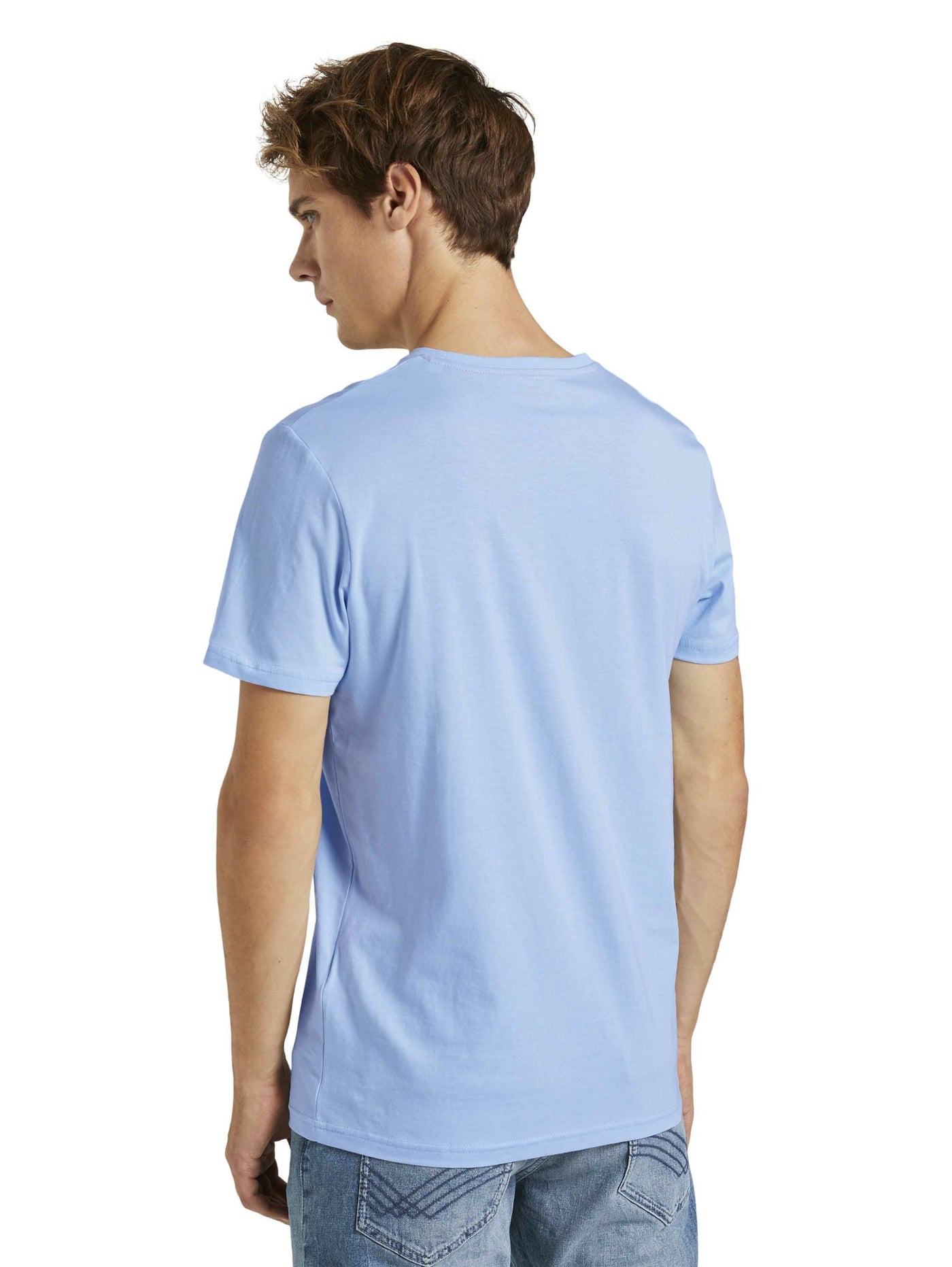 Tom Tailor T-Shirt mit Logo-Print R-Neck