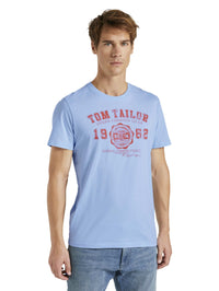 Tom Tailor T-Shirt mit Logo-Print R-Neck