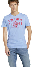 Tom Tailor T-Shirt mit Logo-Print R-Neck