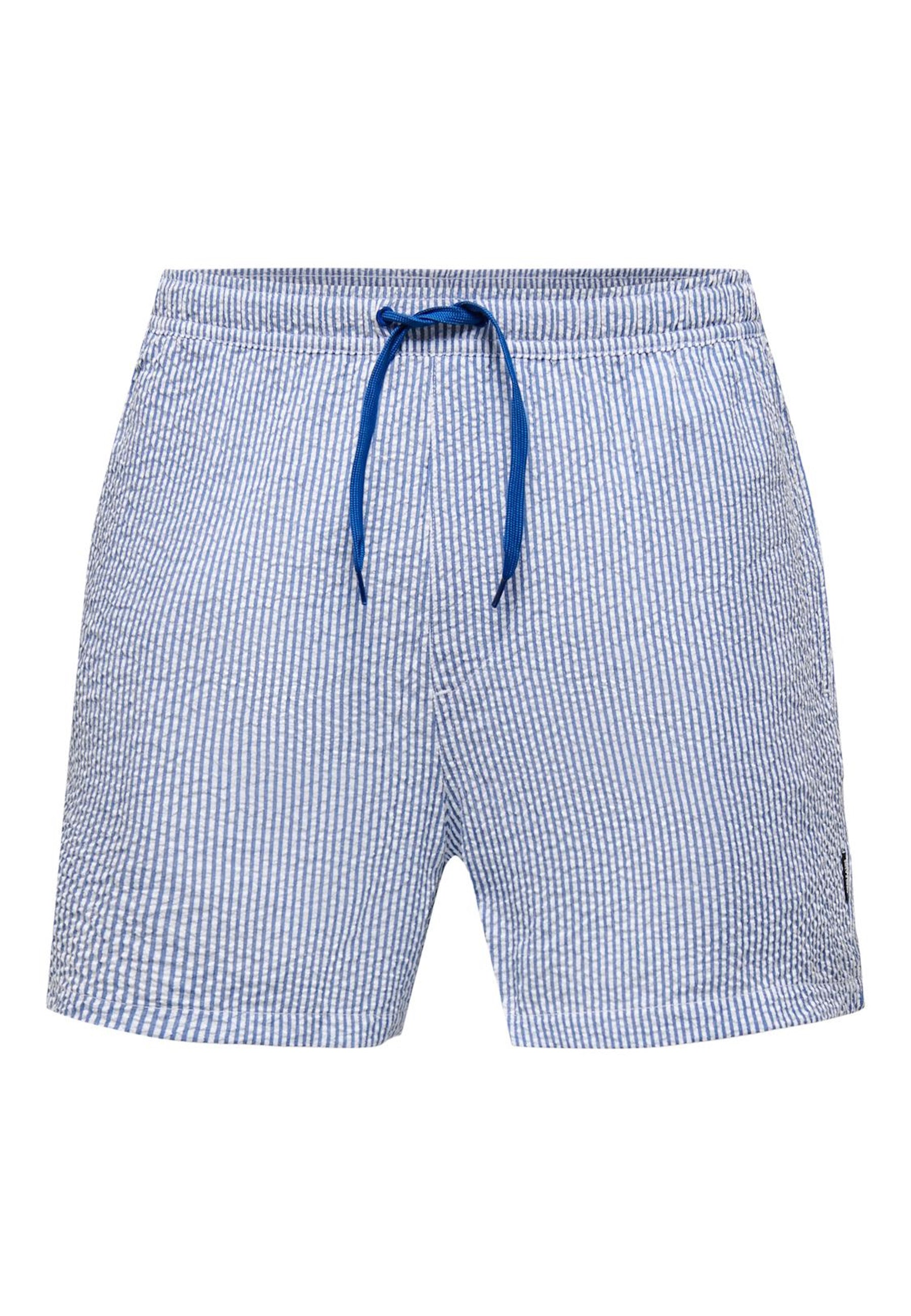 Only & Sons Ted Seersucker Swimshorts