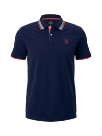 Tom Tailor Polo Polohemd Undercollar Wordin