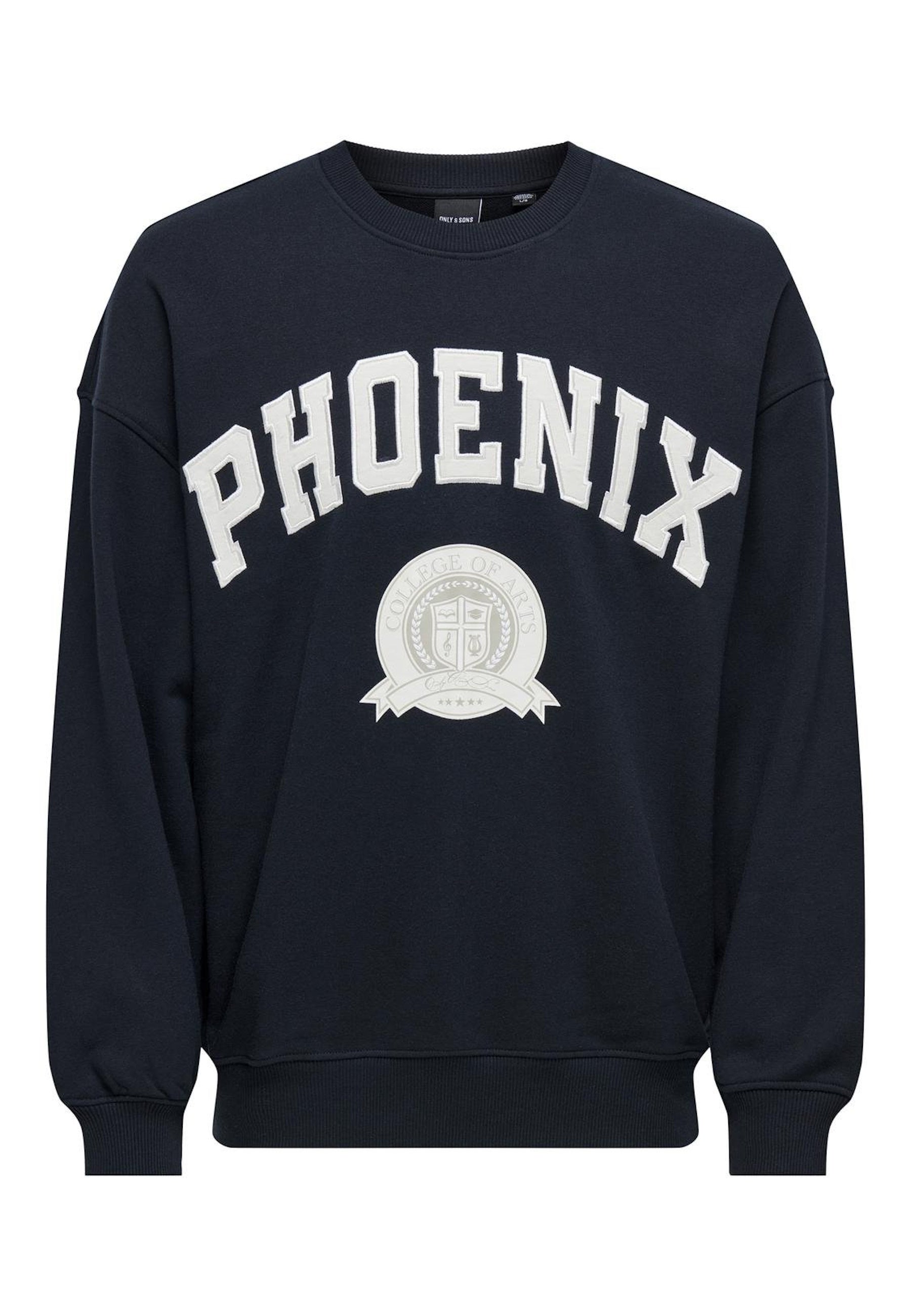 Only & Sons Lawson Life Vintage Pullover ohne Kapuze