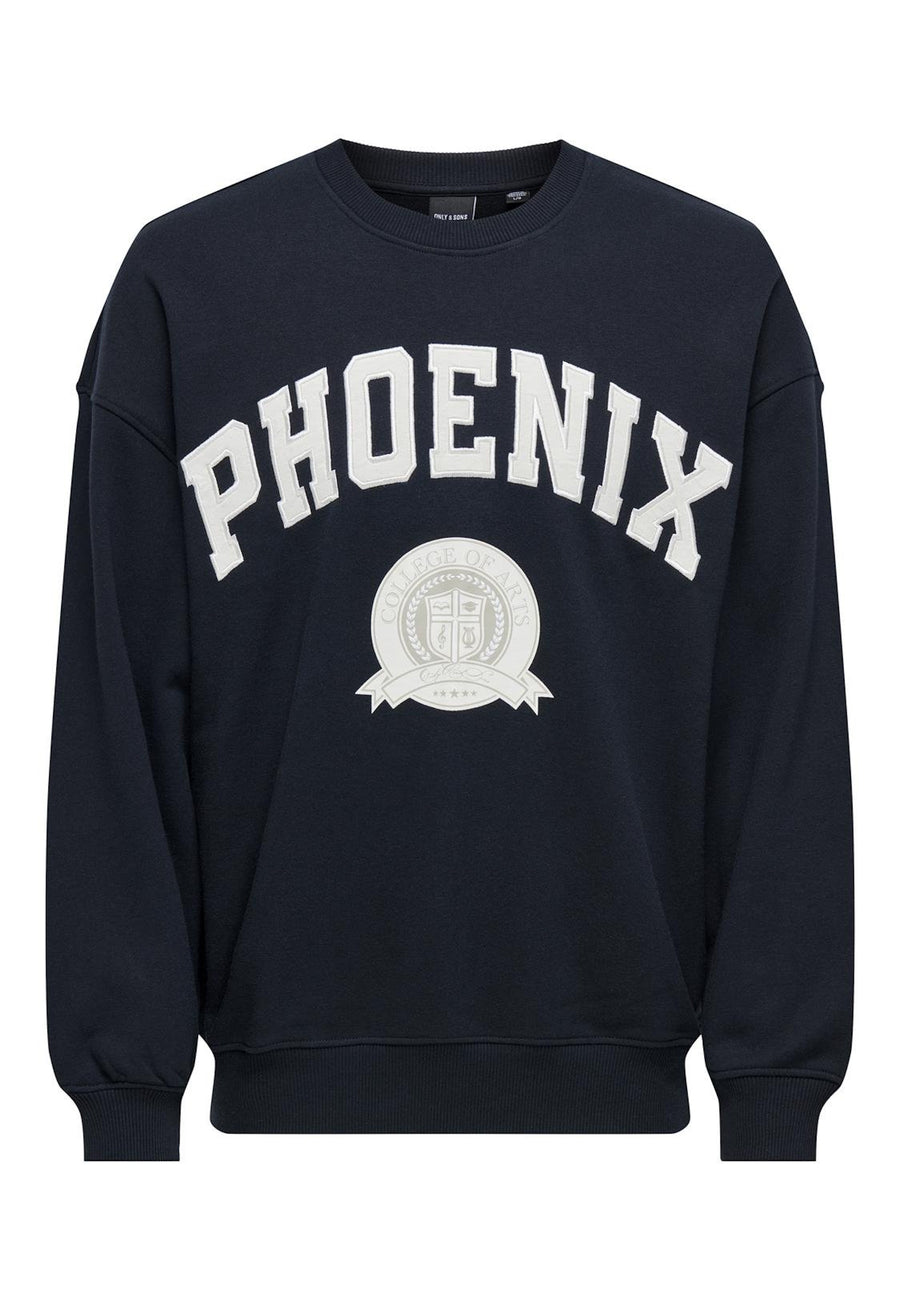 Only & Sons Lawson Life Vintage Pullover ohne Kapuze