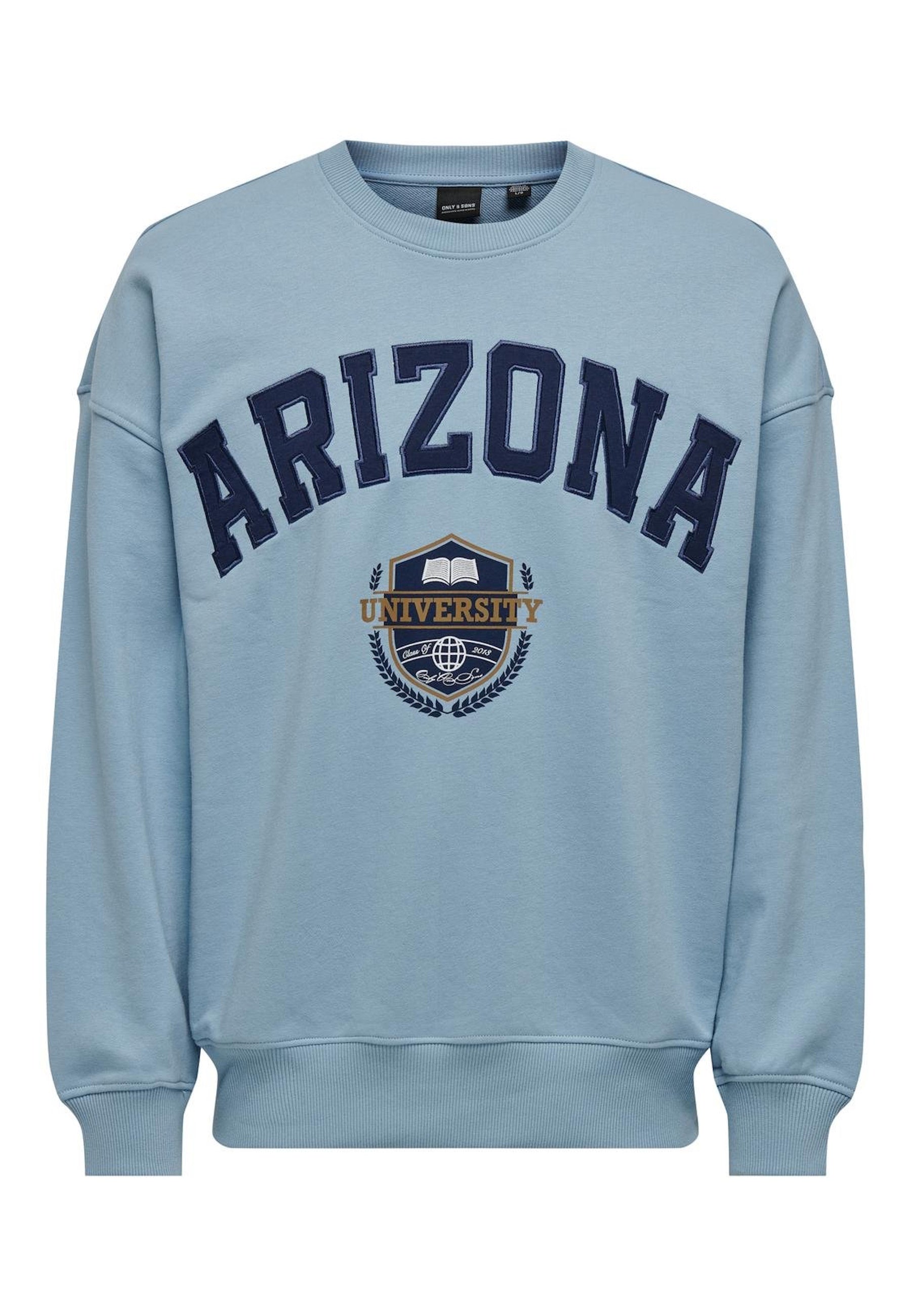 Only & Sons Lawson Life Vintage Pullover ohne Kapuze