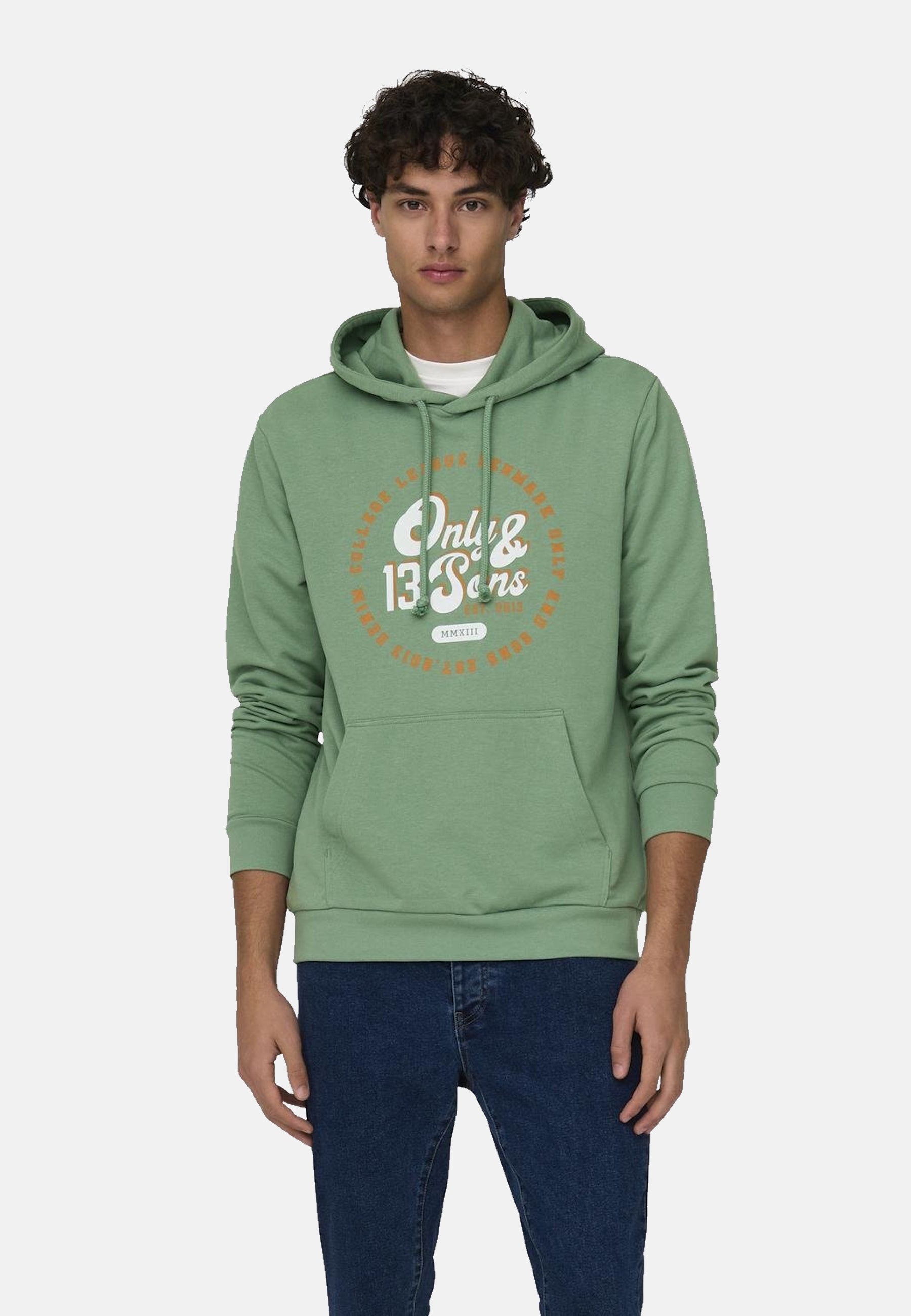 Only & Sons Lenny Reg Vintage Kapuzensweatshirt