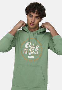 Only & Sons Lenny Reg Vintage Kapuzensweatshirt