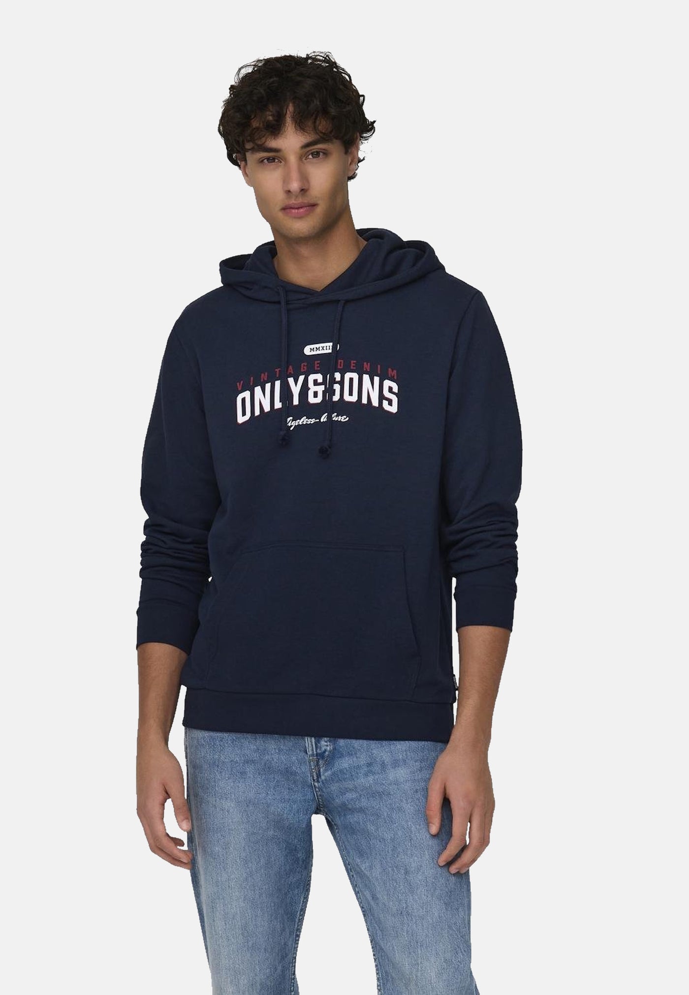 Only & Sons Lenny Reg Vintage Kapuzensweatshirt