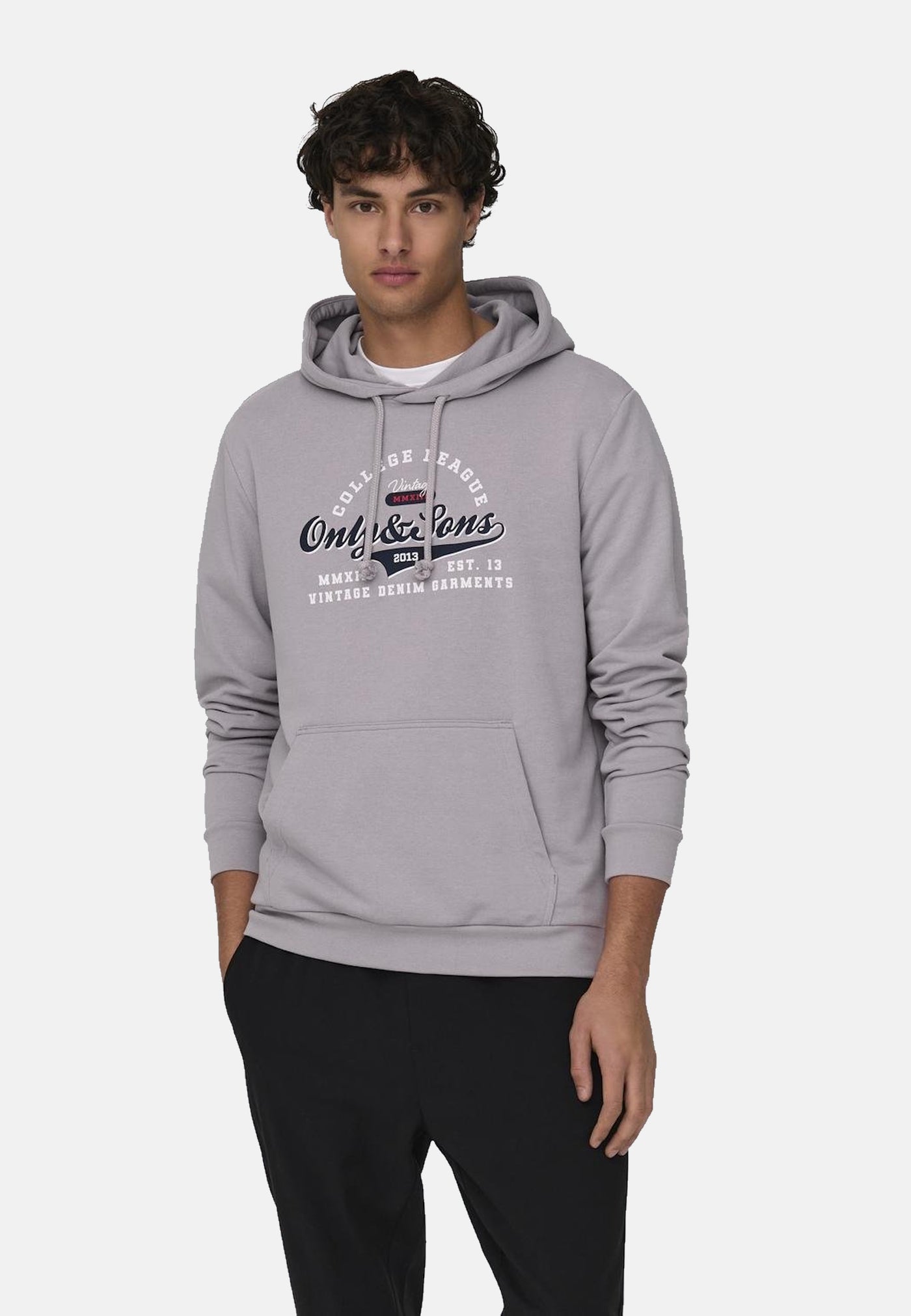 Only & Sons Lenny Reg Vintage Kapuzensweatshirt