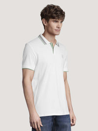 Tom Tailor Polo Polohemd Undercollar Wordin