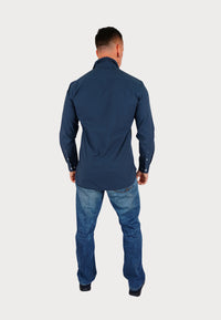 U.S. POLO Popeline Longsleeve Shirt