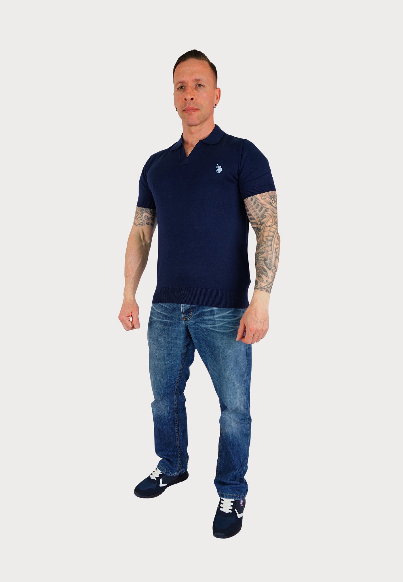 U.S. POLO Strick Shortsleeve