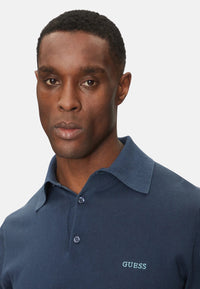Guess CREE WASHED Kurzarmshirt mit Polokragen
