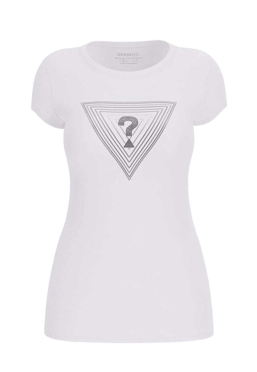 Guess TRIANGLE OMBRE Kurzarmshirt