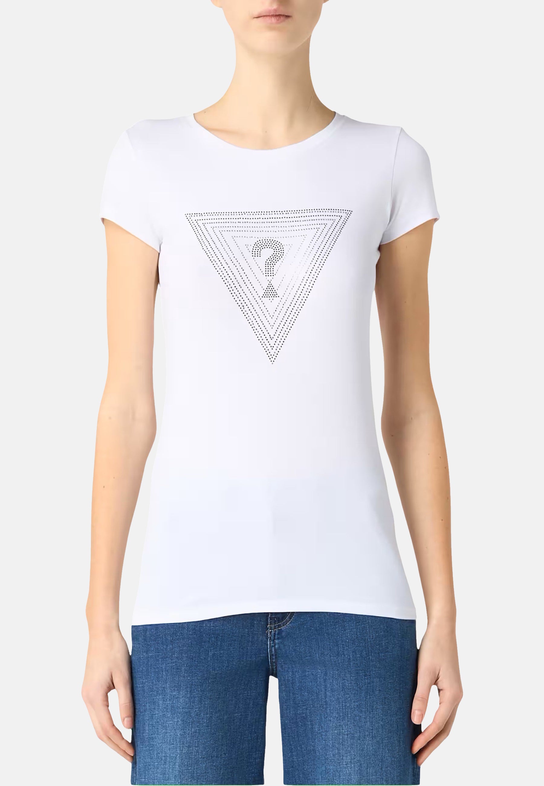 Guess TRIANGLE OMBRE Kurzarmshirt