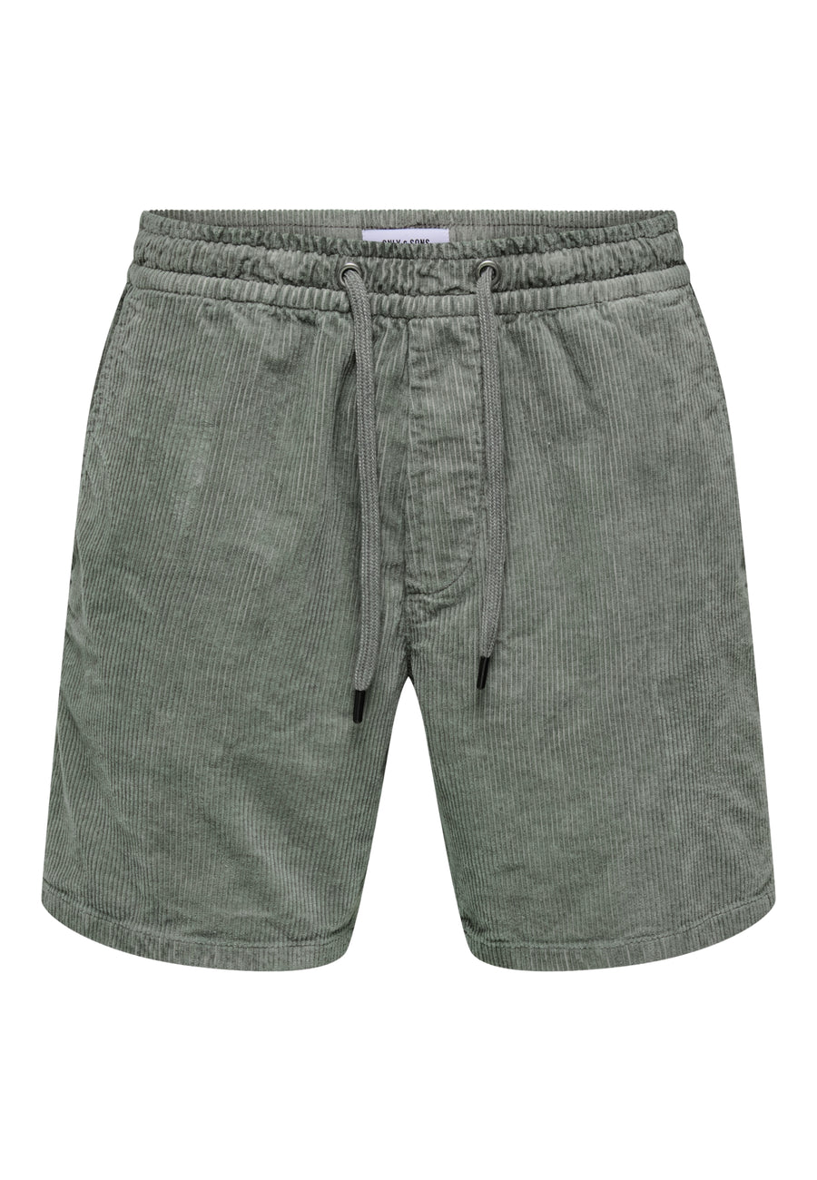 Only & Sons Tel Courduroy kurze Hose