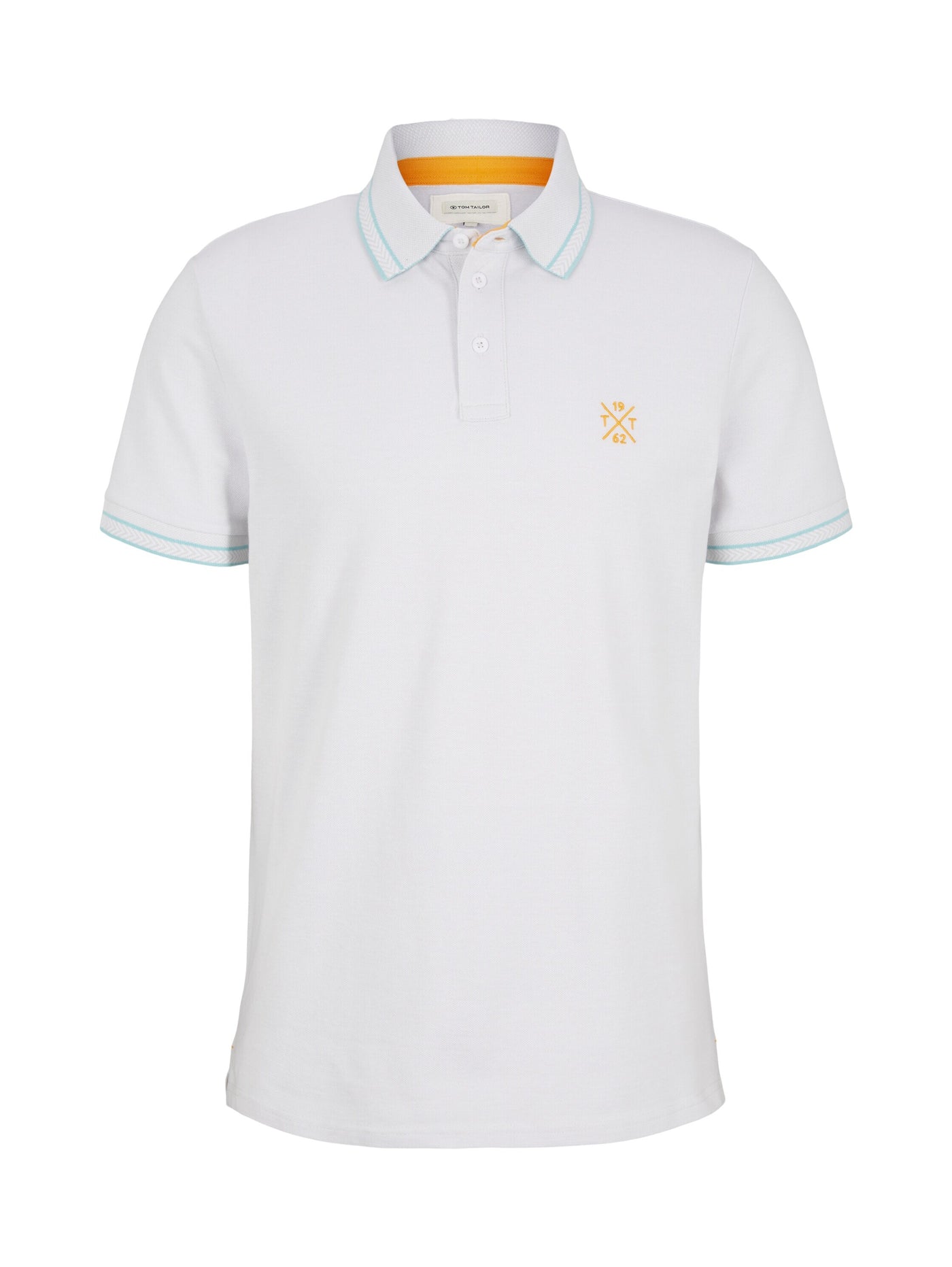 Tom Tailor Two Toned Kurzarmshirt mit Polokragen