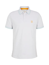 Tom Tailor Two Toned Kurzarmshirt mit Polokragen