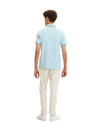 Tom Tailor Two Toned Kurzarmshirt mit Polokragen