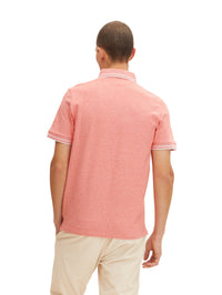 Tom Tailor Two Toned Kurzarmshirt mit Polokragen