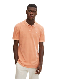 Tom Tailor Garment Kurzarmshirt mit Polokragen