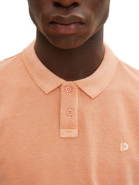 Tom Tailor Garment Kurzarmshirt mit Polokragen