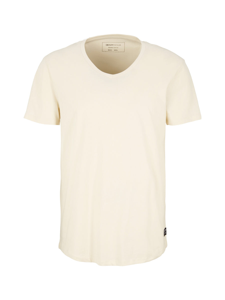 Tom Tailor Kurzarmshirt V-Ausschnitt