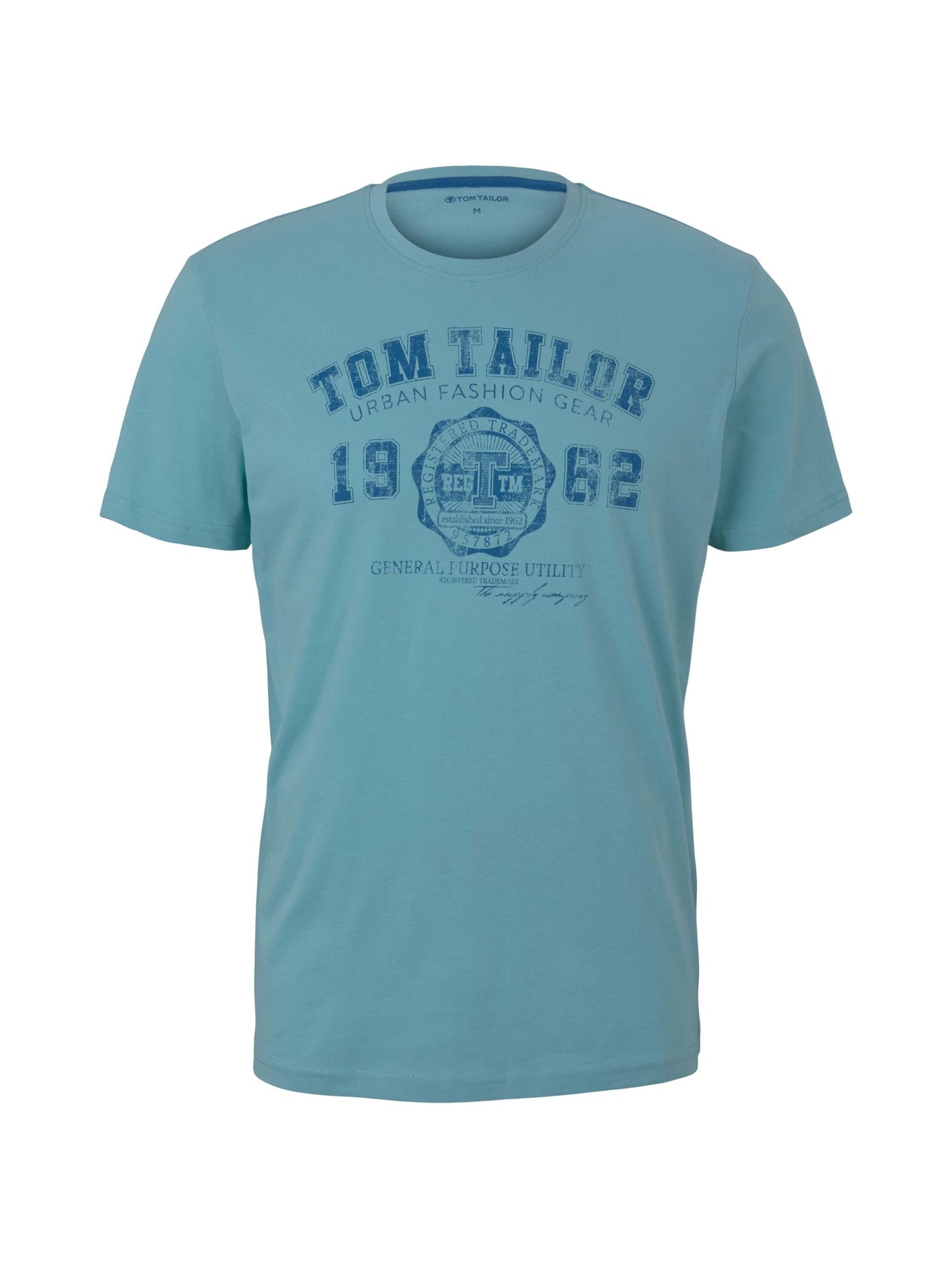 Tom Tailor Logo Kurzarmshirt Rundhals