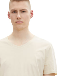 Tom Tailor Kurzarmshirt V-Ausschnitt