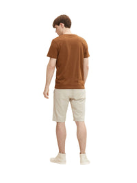 Tom Tailor Logo Kurzarmshirt Rundhals