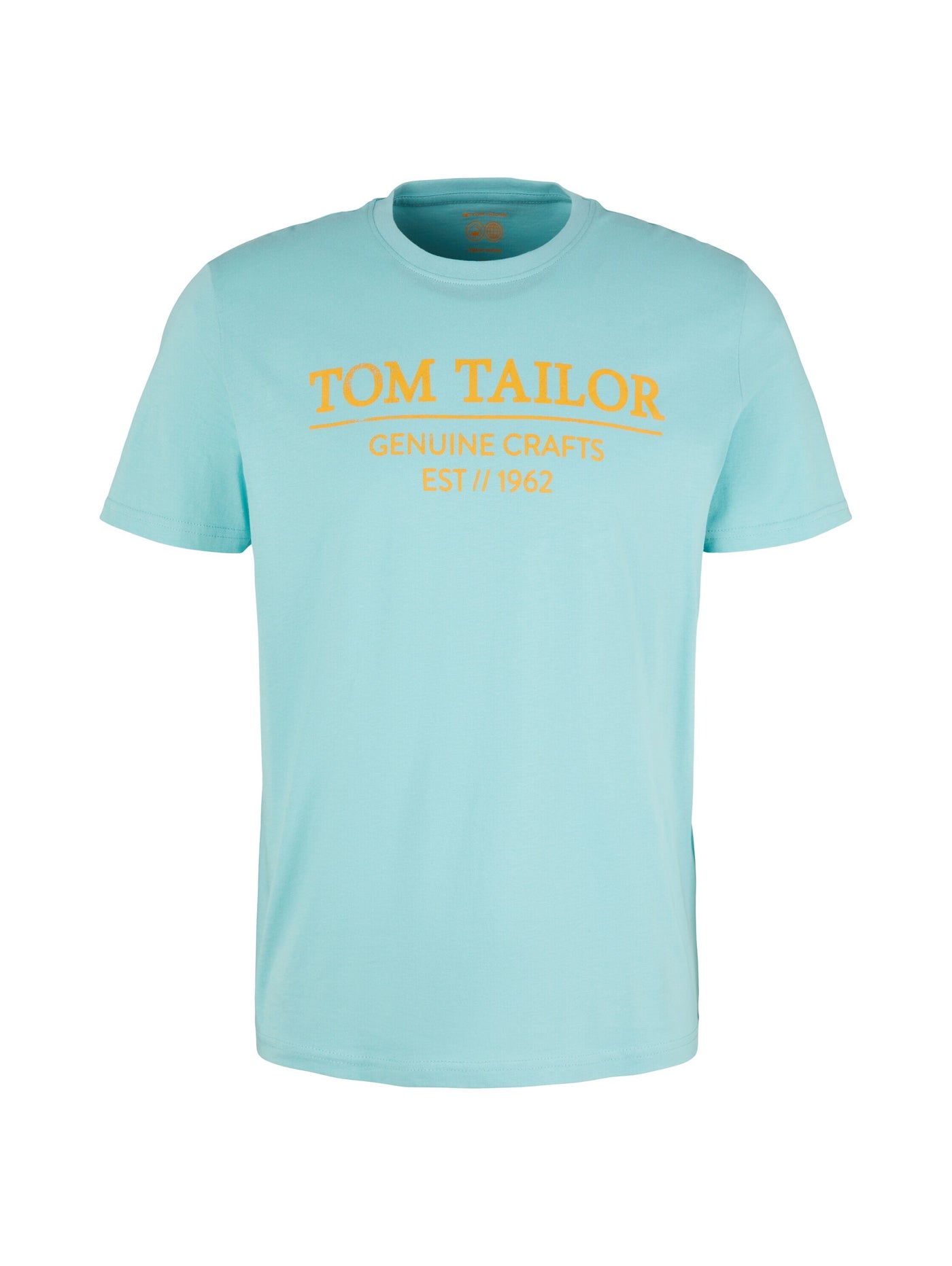 Tom Tailor With Print Kurzarmshirt Rundhals