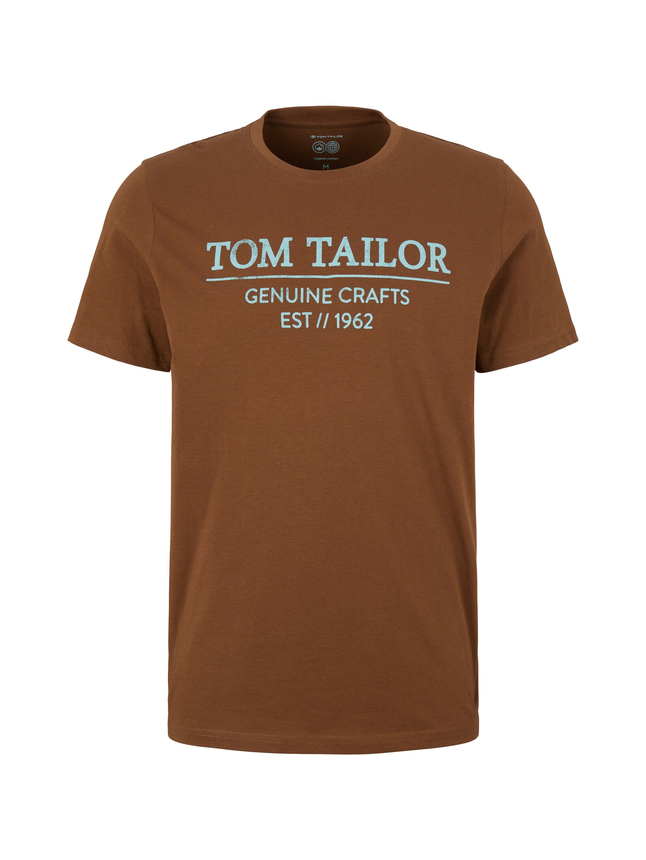 Tom Tailor With Print Kurzarmshirt Rundhals